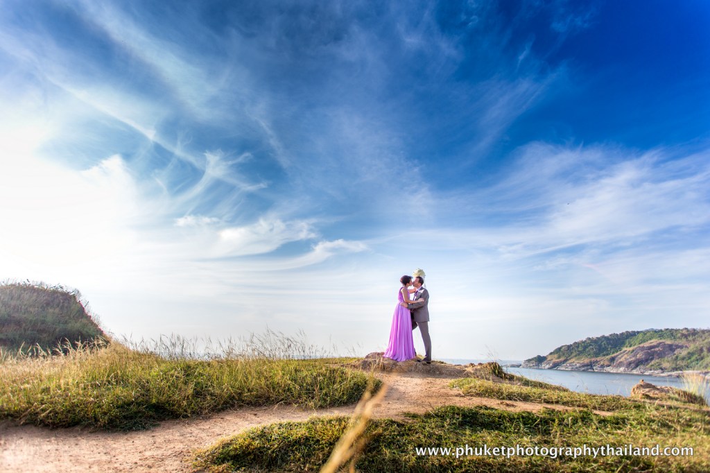 pre wedding at prom thep cape,phuket,thailand