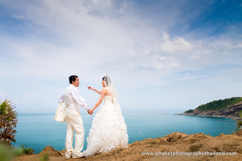 pre wedding at prom thep cape,phuket,thailand