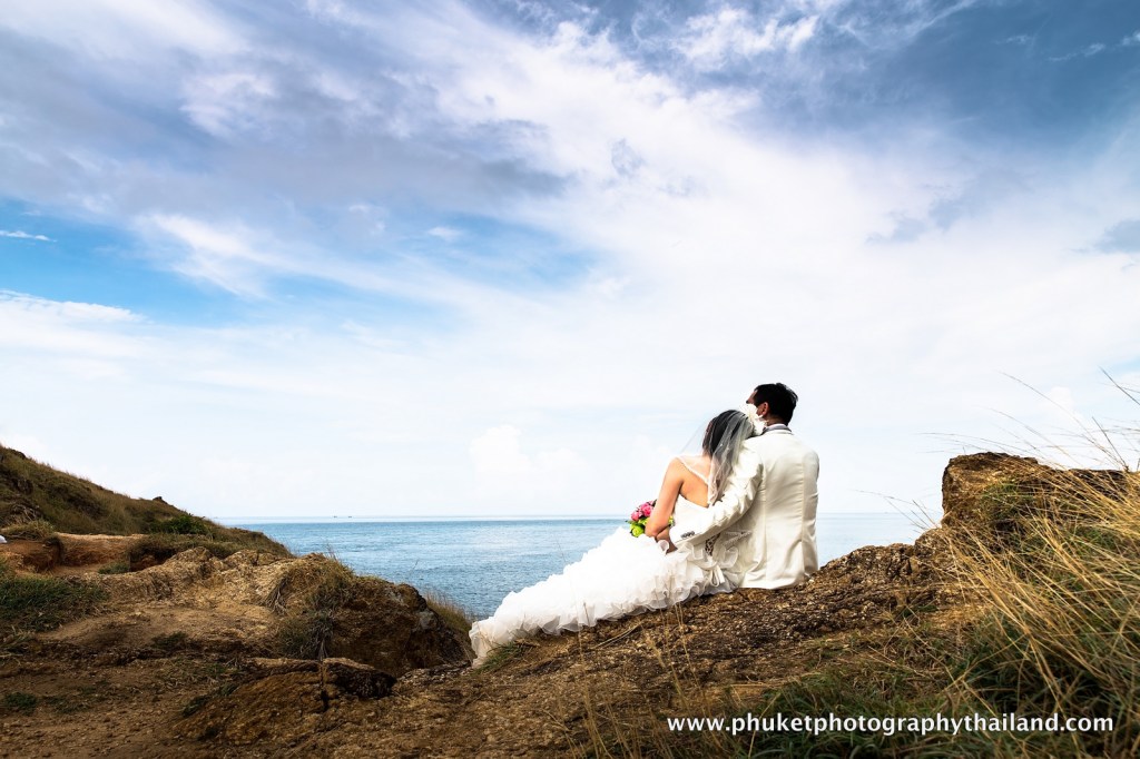 pre wedding photoshoot at prom thep cape phuket thailand