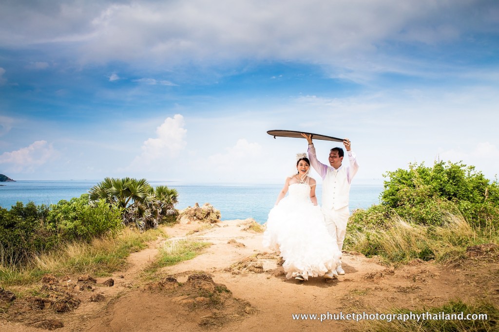 pre wedding at prom thep cape,phuket,thailand