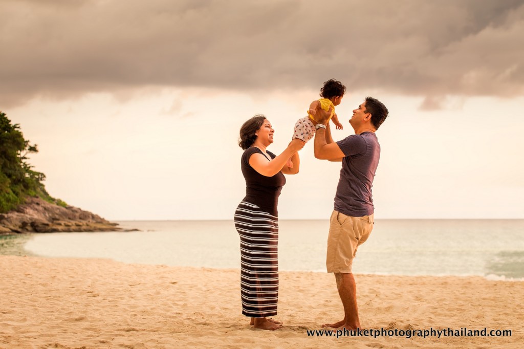 family photography at le meridien phuket