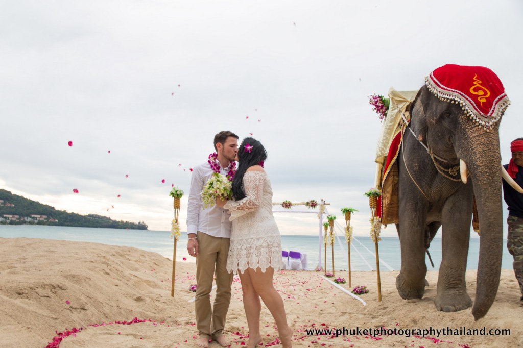 wedding photography at kamala beach , phuket