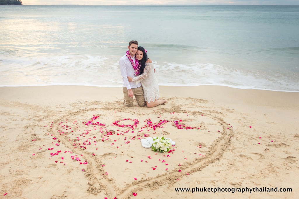 wedding photography at kamala beach , phuket