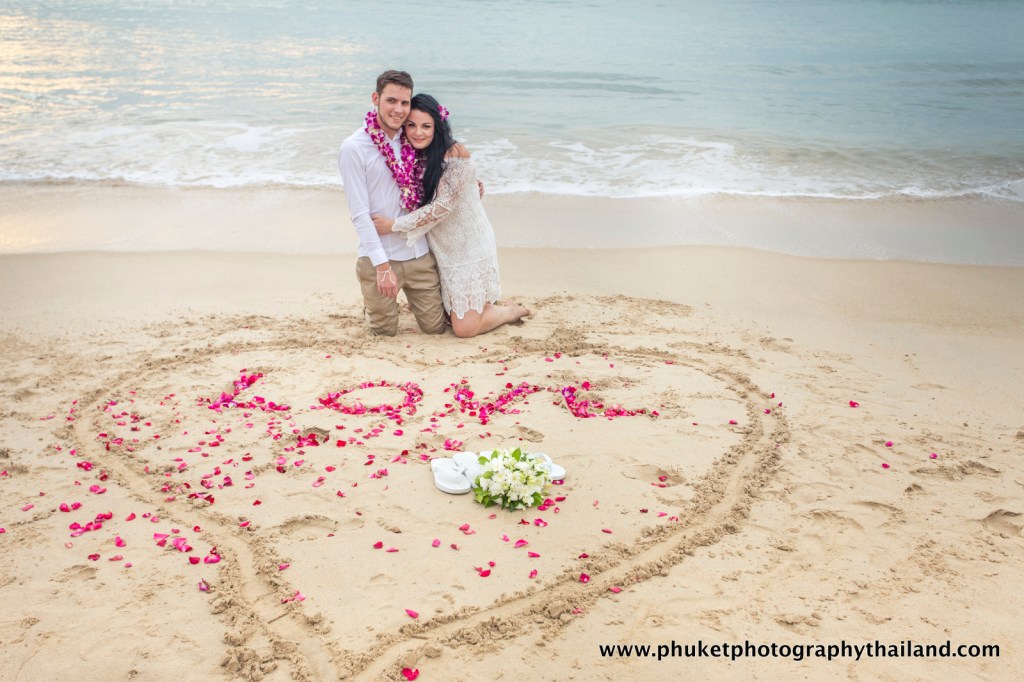 wedding photography at kamala beach , phuket
