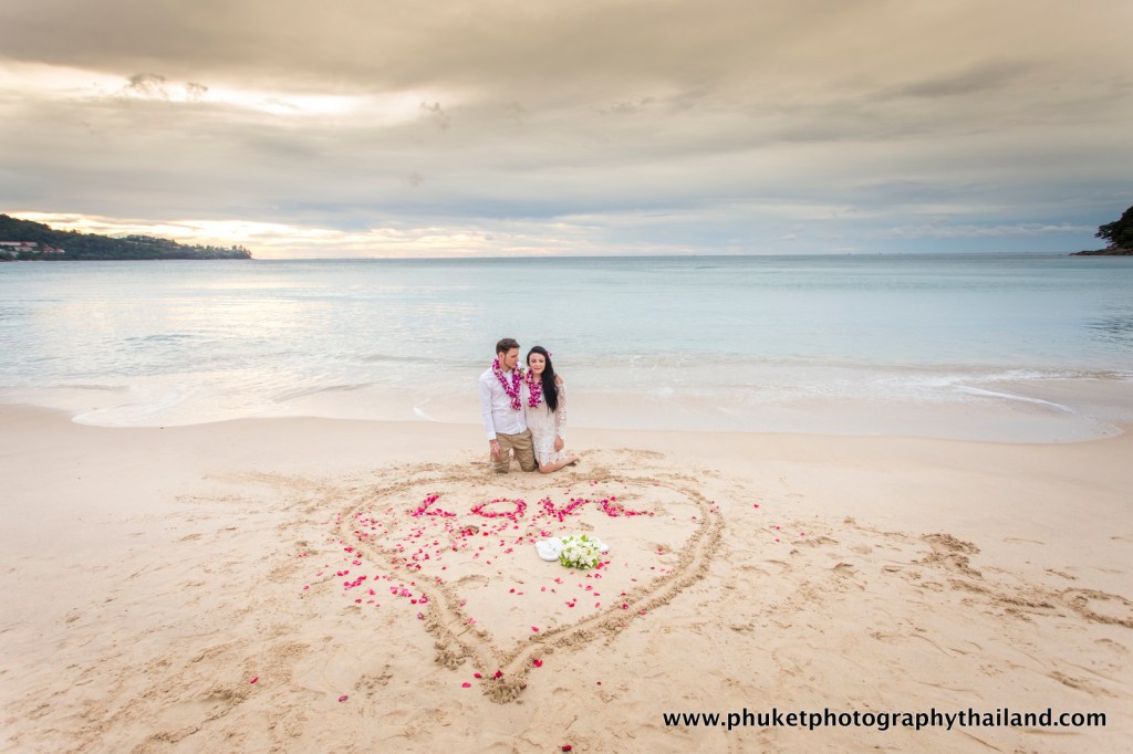 wedding photography at kamala beach , phuket