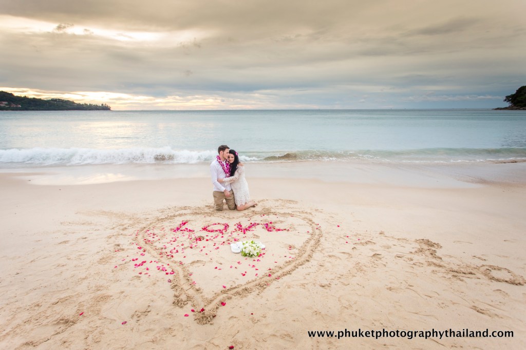 wedding photography at kamala beach , phuket