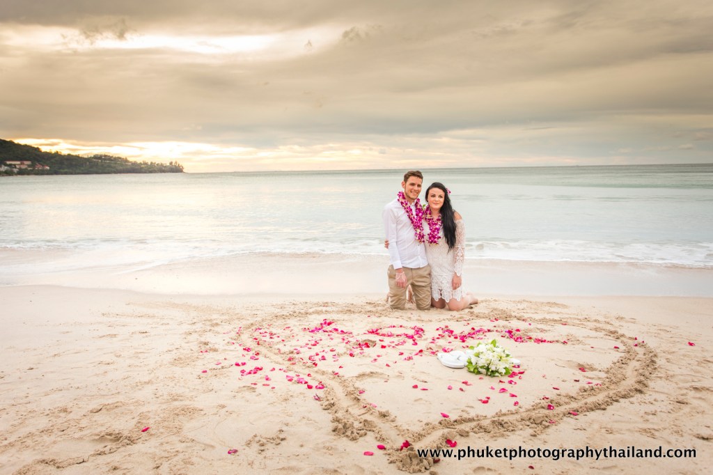 wedding photography at kamala beach , phuket