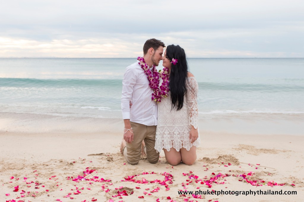 wedding photography at kamala beach , phuket