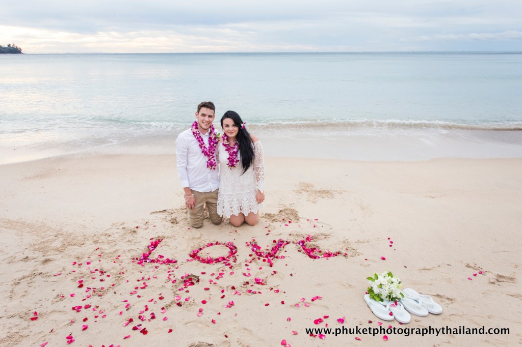 wedding photography at kamala beach , phuket