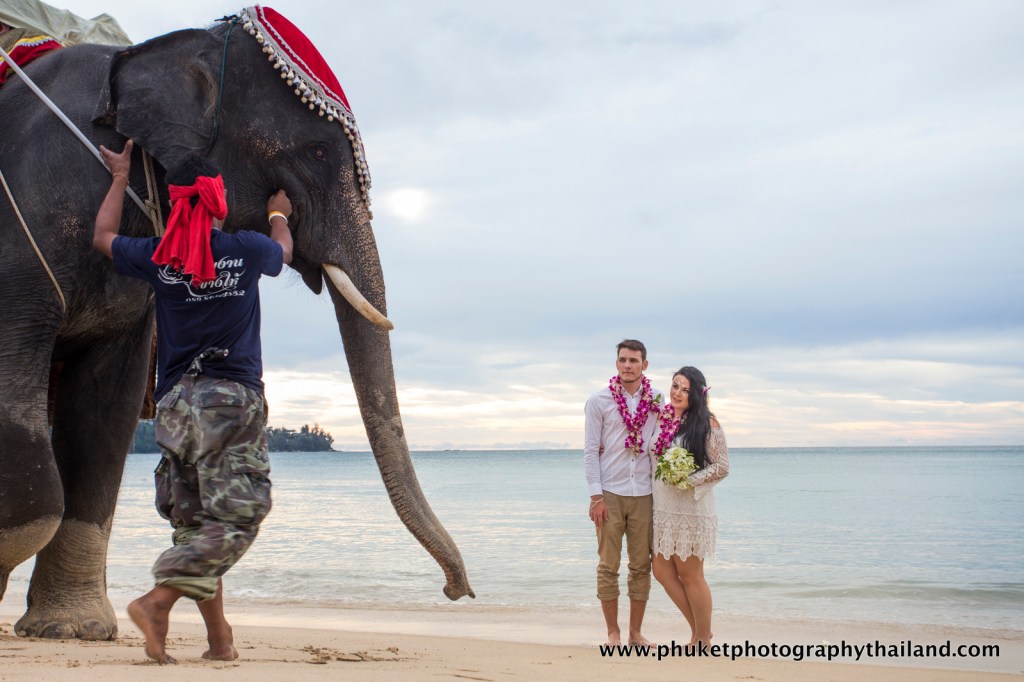 wedding photography at kamala beach , phuket