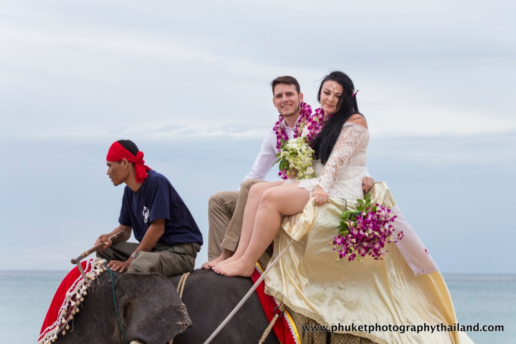 wedding photography at kamala beach , phuket