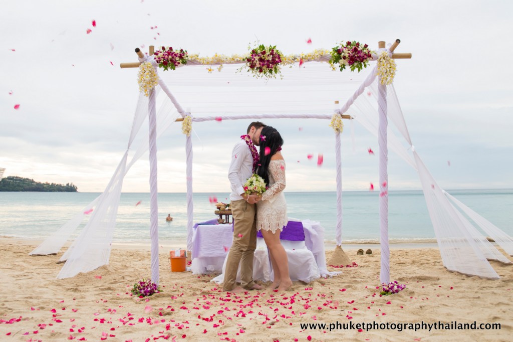 wedding photography at kamala beach , phuket