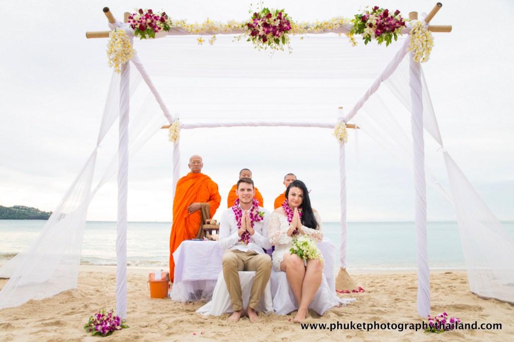 wedding photography at kamala beach , phuket