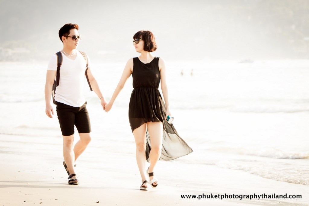 couple photography at patong beach , phuket