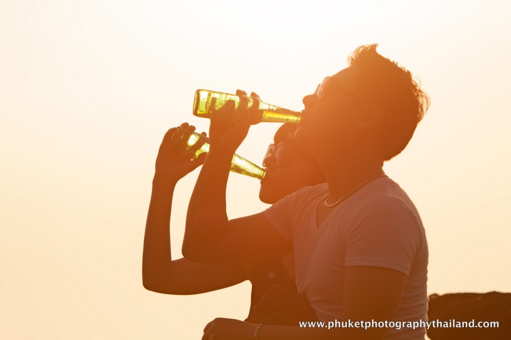 couple photography at kalim bay , phuket