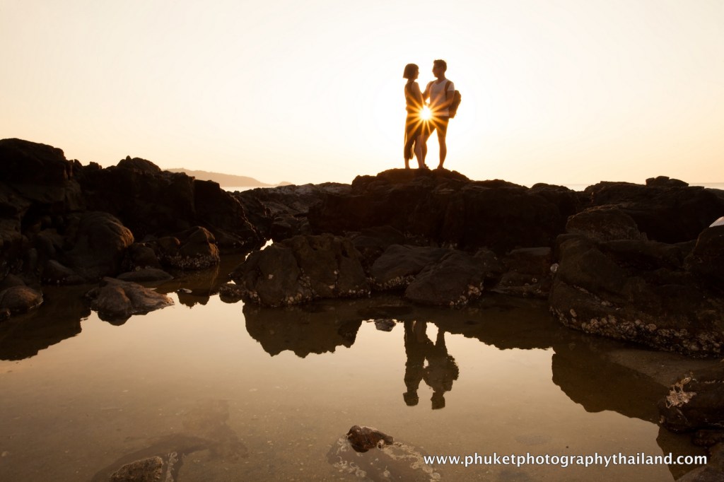 couple photography at kalim bay , phuket
