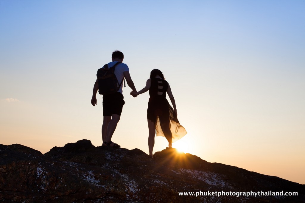 couple photography at kalim bay , phuket