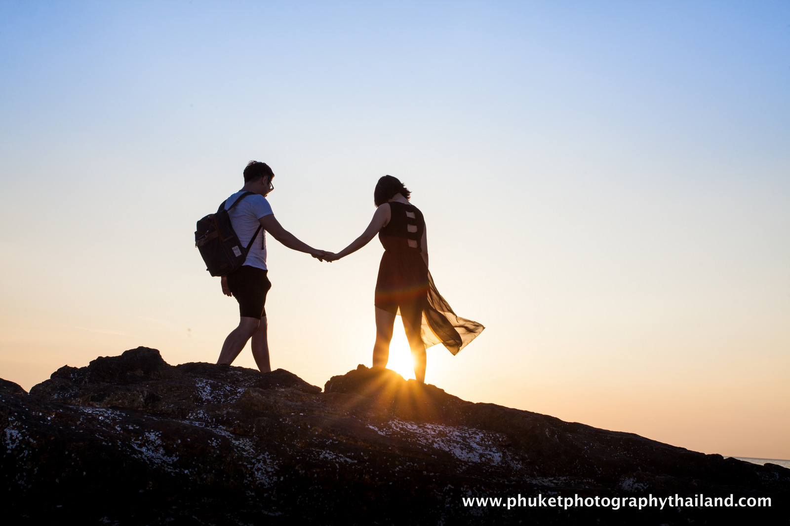 couple photography at kalim bay , phuket