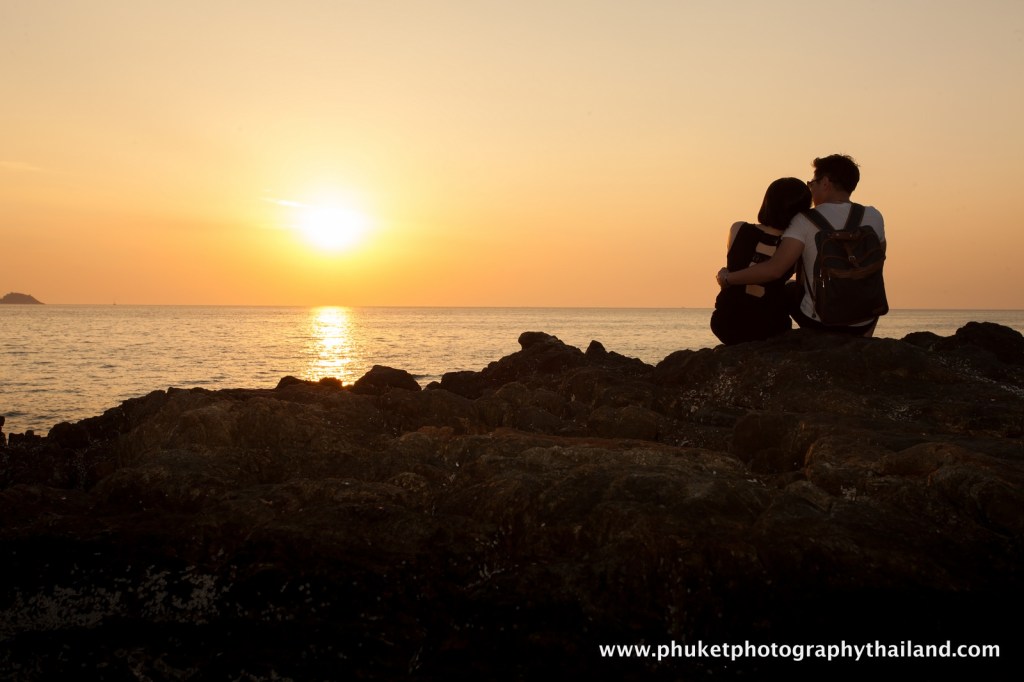 couple photography at kalim bay , phuket