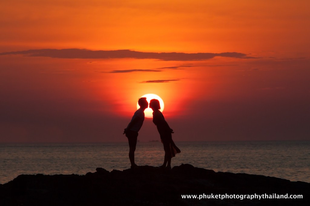 couple photography at kalim bay , phuket