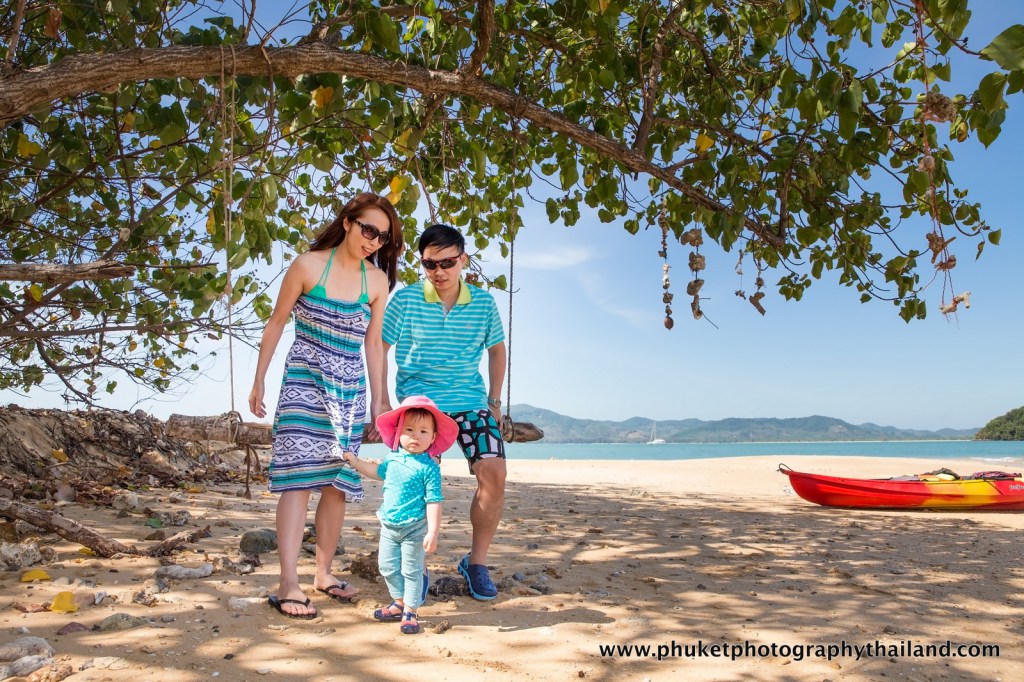 family photography at phang nga , thailand