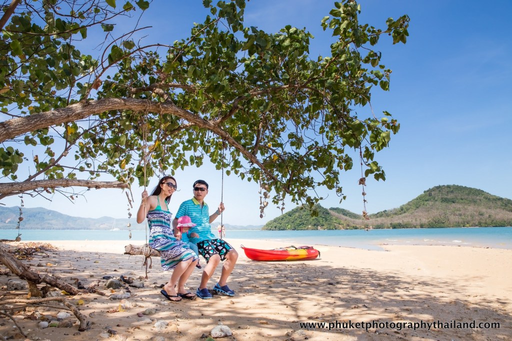 family photography at phang nga , thailand