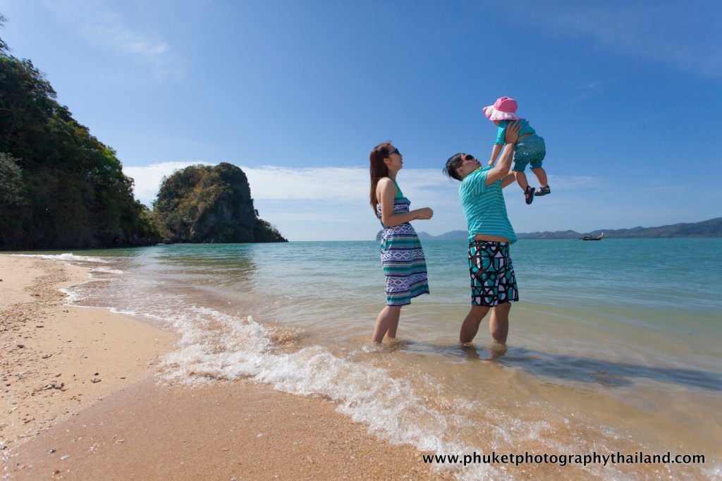 family photography at phang nga , thailand