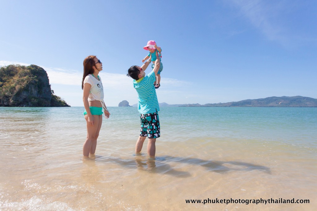 family photography at phang nga , thailand