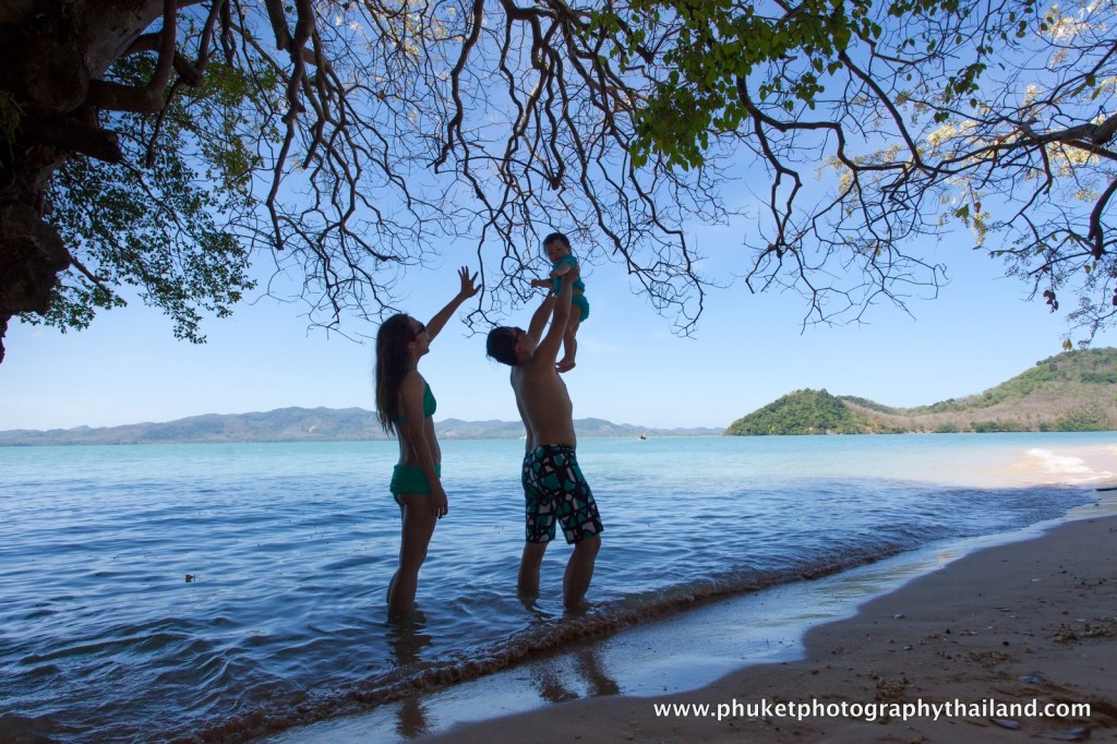 family photography at phang nga , thailand