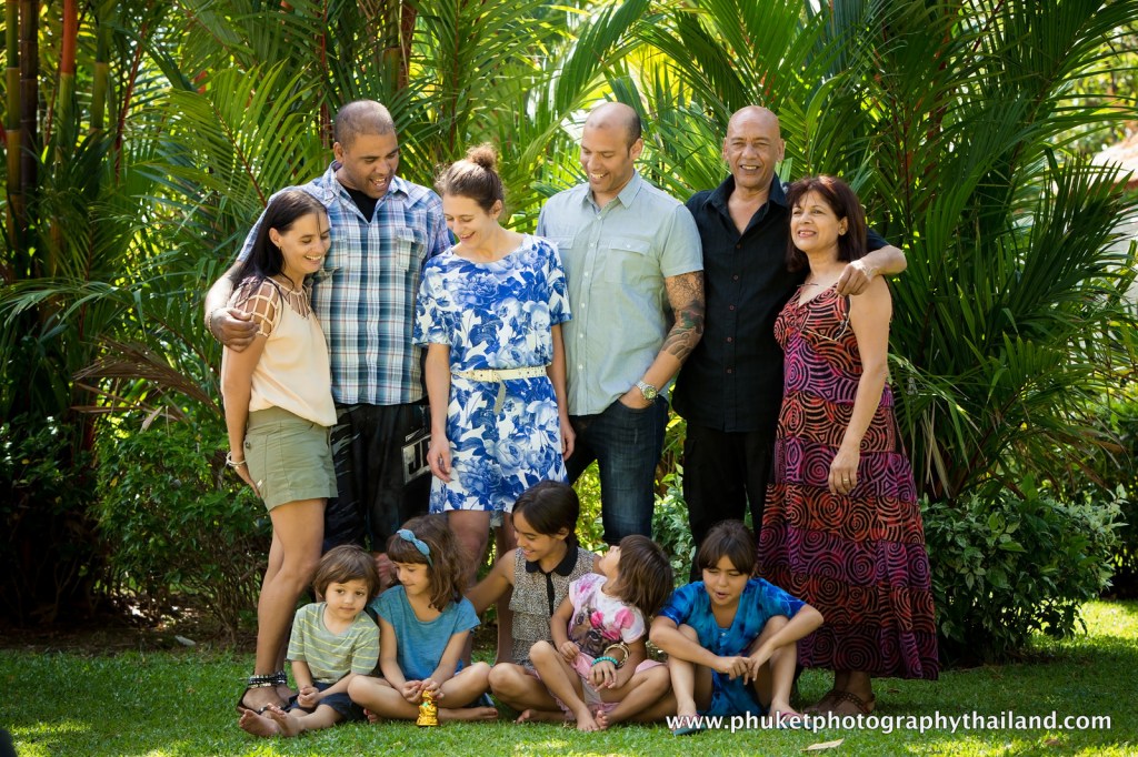 family photoshoot at centara resort karon,phuket