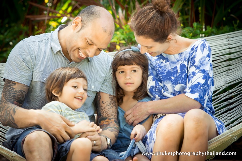 family photoshoot at centara resort karon,phuket