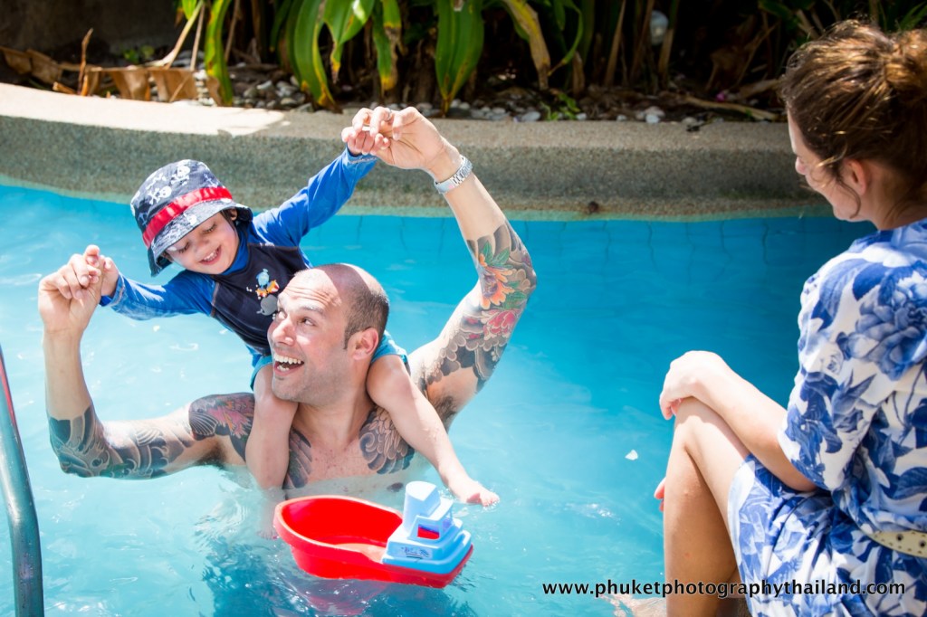 family photoshoot at centara resort karon,phuket