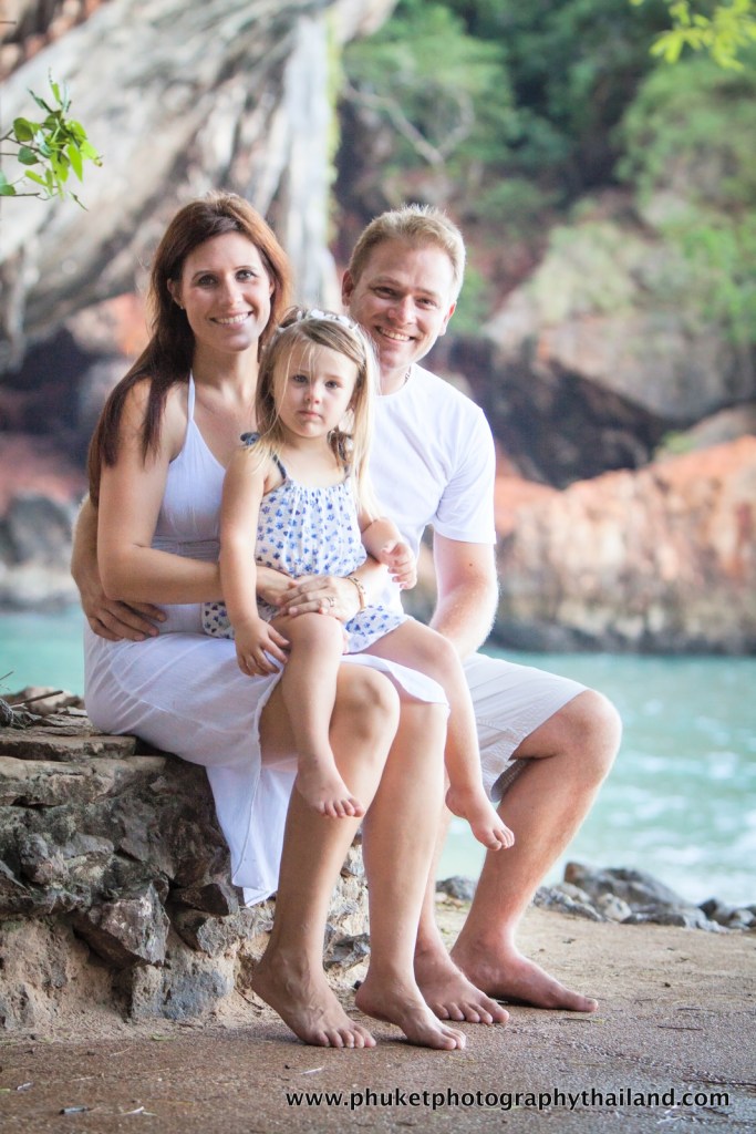 family photoshoot at Railay , krabi