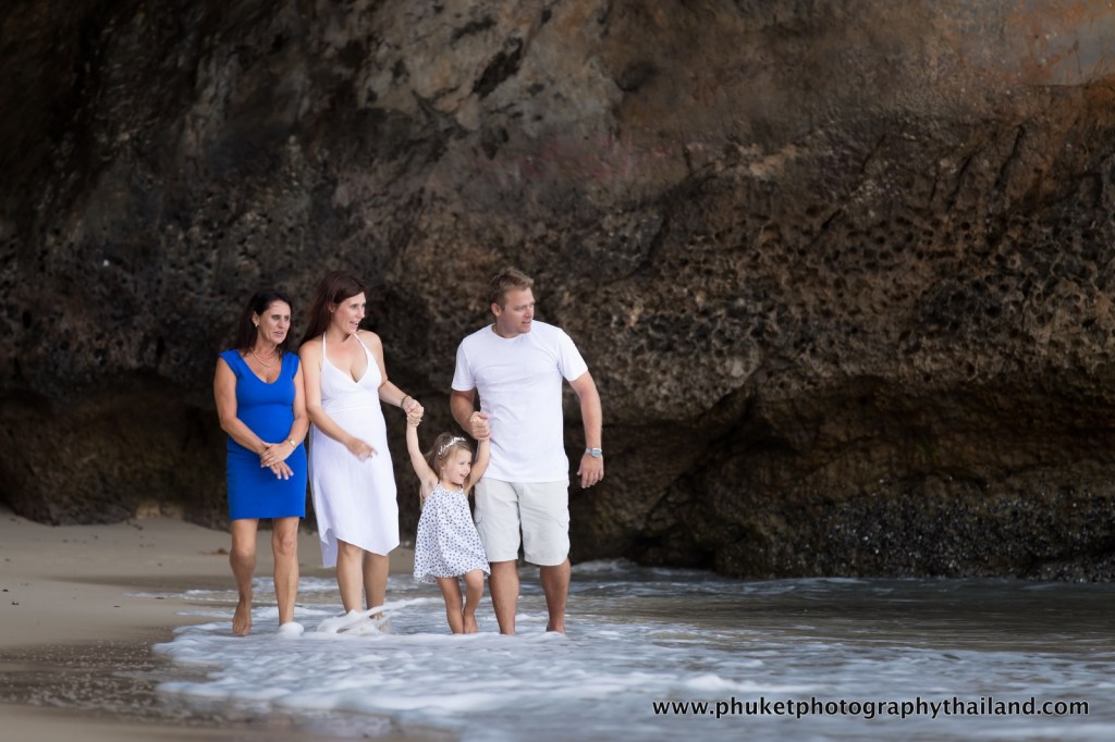 family photoshoot at Railay , krabi