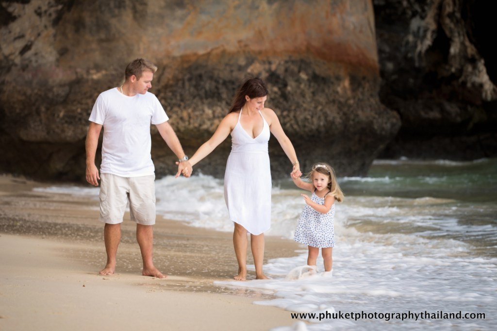 family photoshoot at Railay , krabi