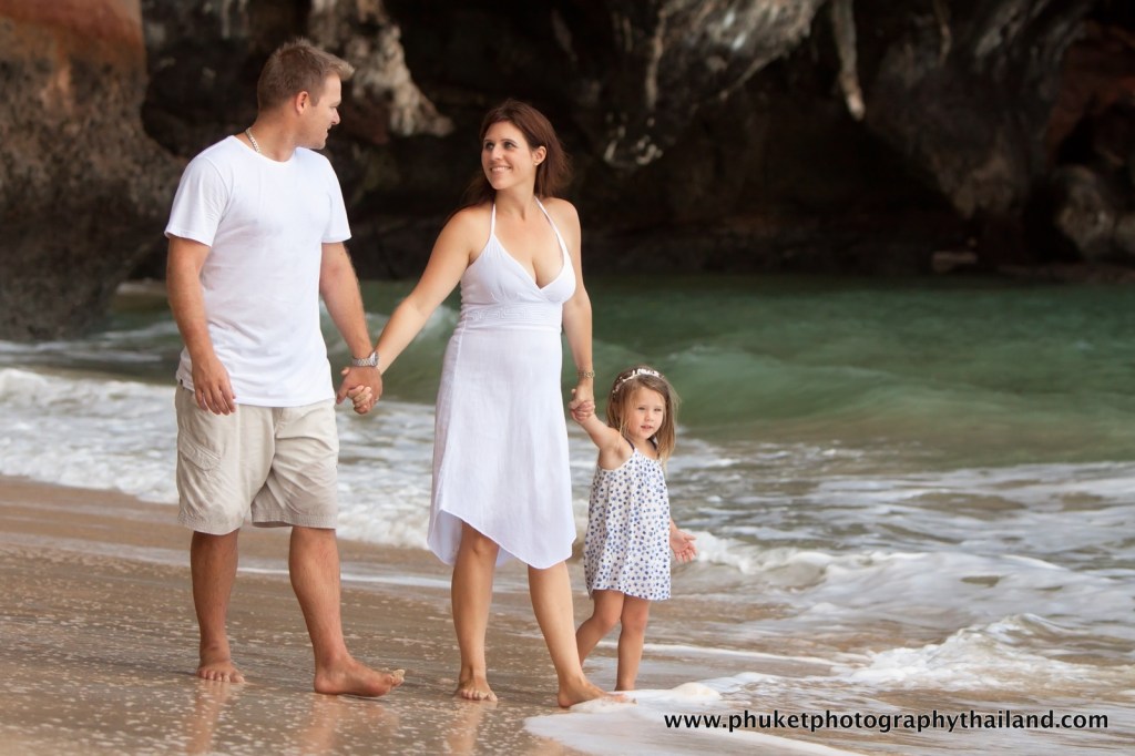 family photoshoot at Railay , krabi
