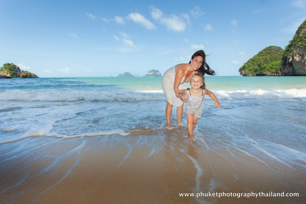 family photoshoot at Railay , krabi