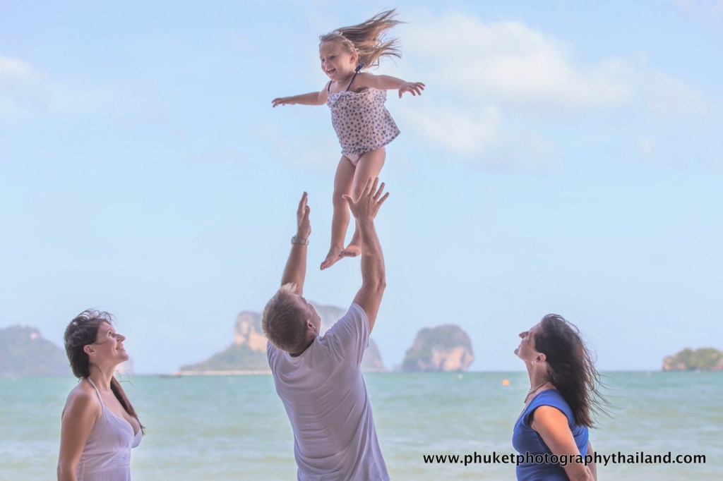 family photoshoot at Railay , krabi