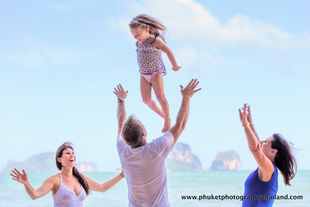 family photoshoot at Railay , krabi