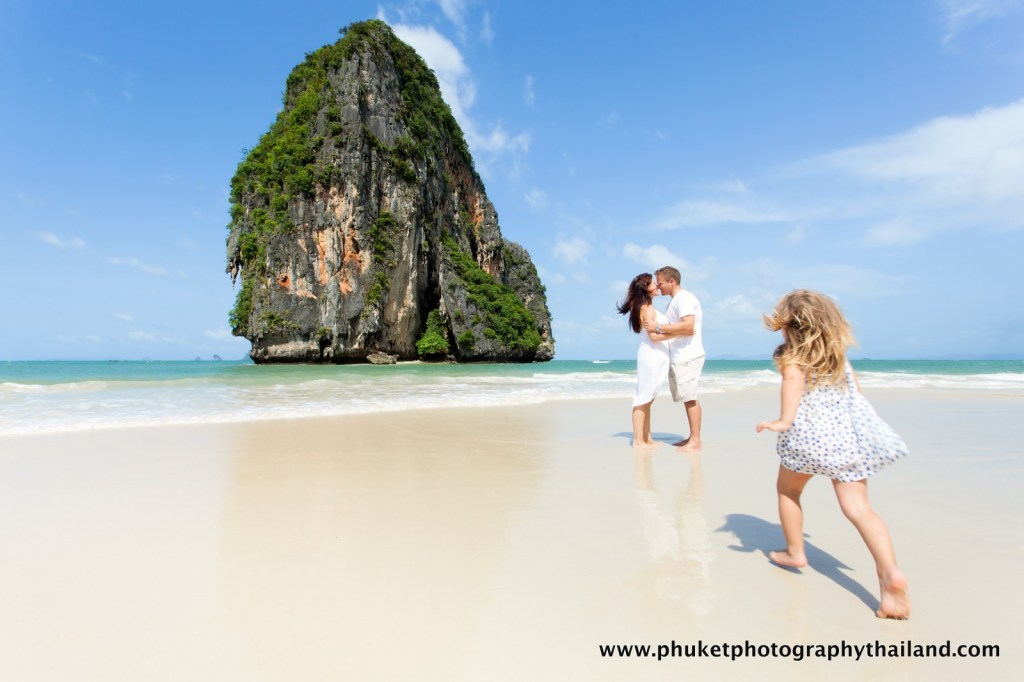family photoshoot at Railay , krabi