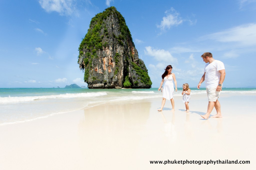 family photoshoot at Railay , krabi