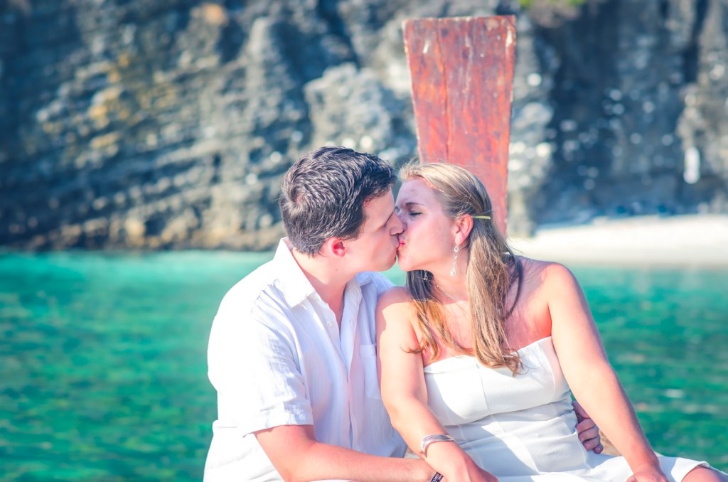 Honeymoon photography at Phi Phi