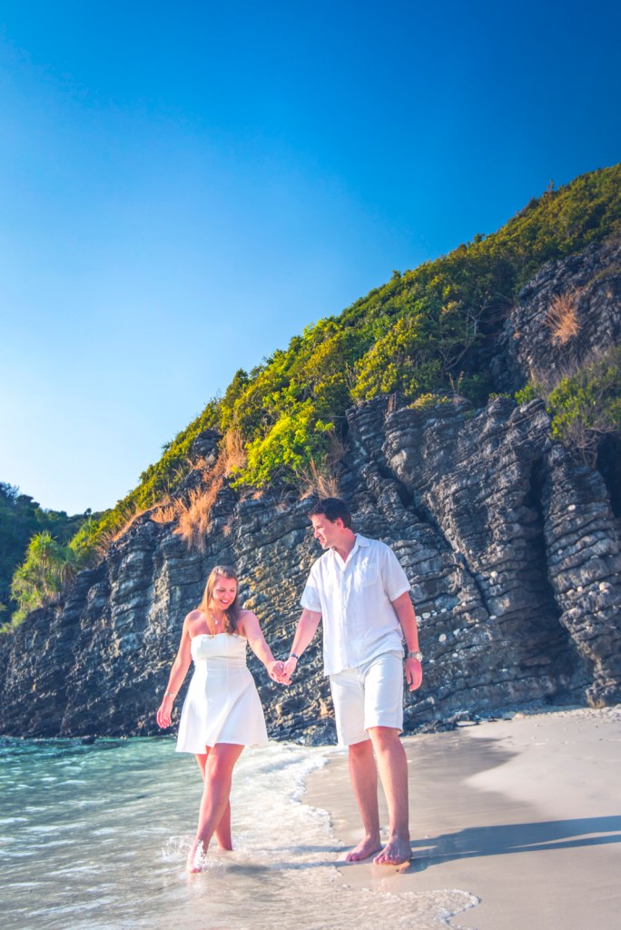 Honeymoon couple photography at Phi Phi island Krabi Thailand