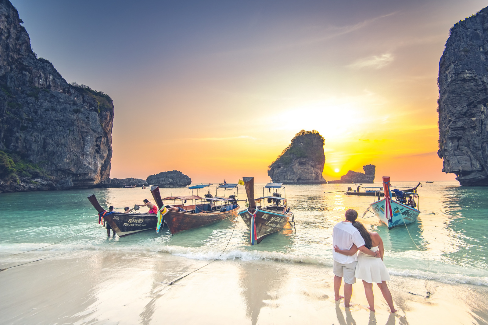 Honeymoon photography at Phi Phi Krabi Thailand