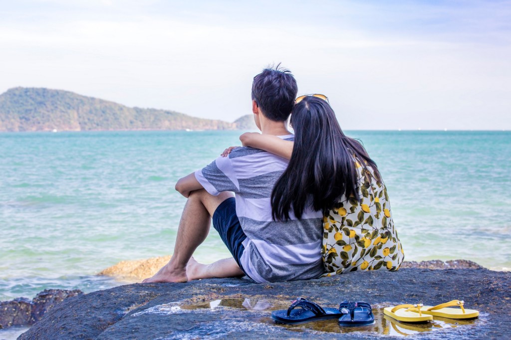 Honeymoon photo session at Lamka phuket thailand
