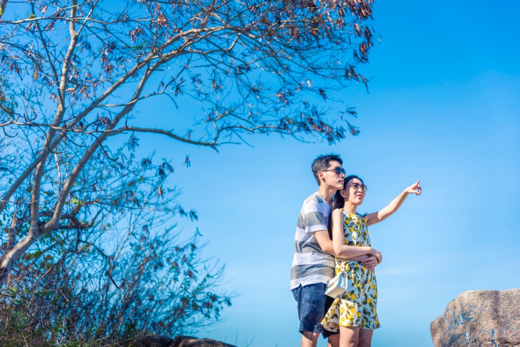 Honeymoon photo session at Lamka phuket thailand