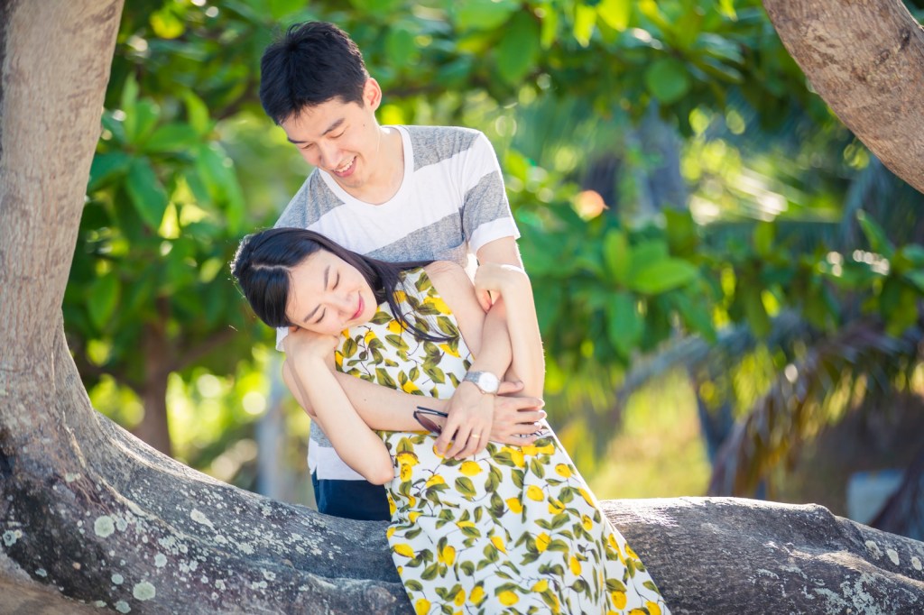 Honeymoon photo session at Lamka phuket thailand