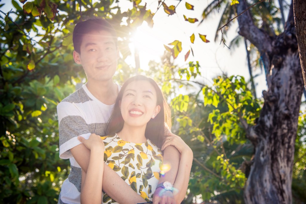 Honeymoon photo session at Lamka phuket thailand