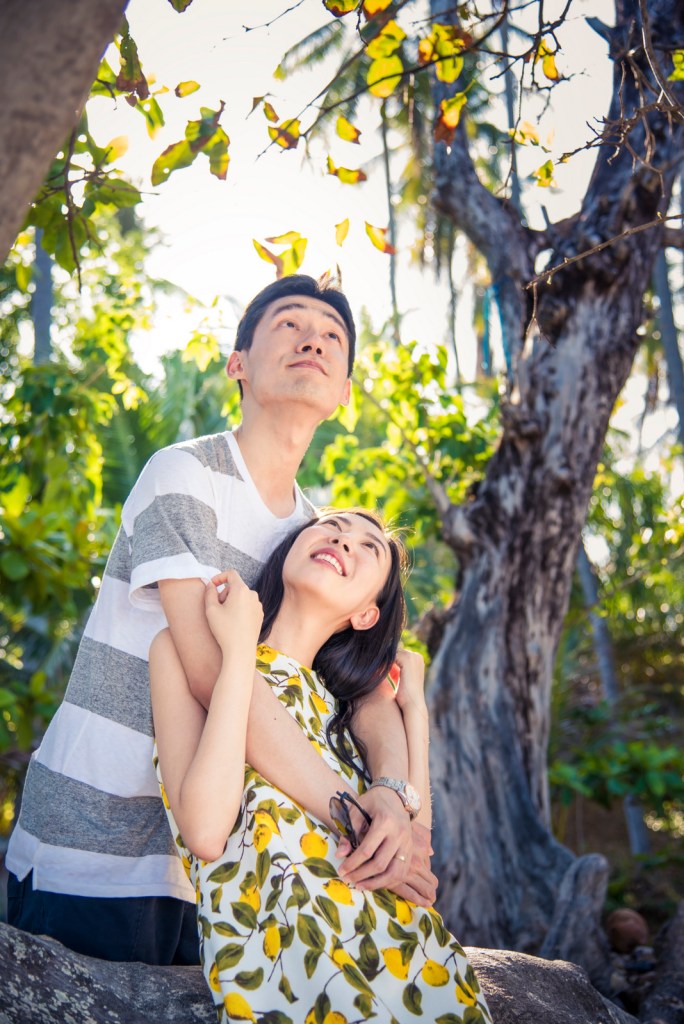 Honeymoon photo session at Lamka phuket thailand