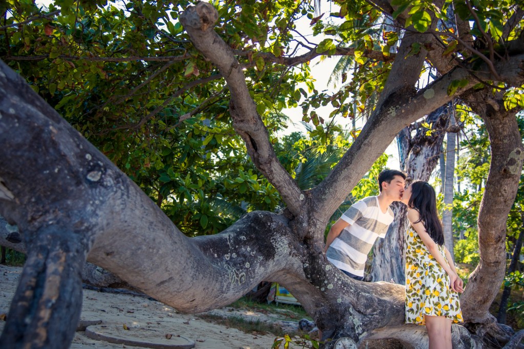 Honeymoon photo session at Lamka phuket thailand